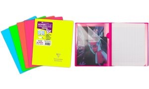 Clairefontaine Cahier KOVERBOOK NEON, 170 x 220 mm, Seyès
