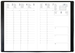 QUO VADIS EXDI Agenda scolaire CALLIOPE ML, 2024/2025, noir