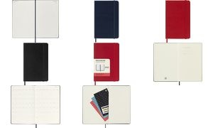 MOLESKINE Taschenkalender 2025, P/A6, Softcover, hellrot