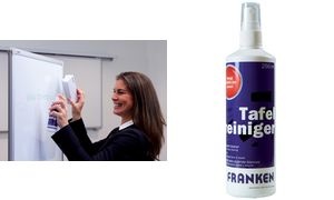 FRANKEN Whiteboard-Reinigungsspray U-Act! Line, 250 ml