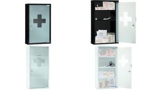 FIRST AID ONLY Erste-Hilfe-Schrank, Inhalt DIN 13169, weiß