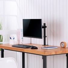 LogiLink Monitorhalterung, Armlänge: 390 mm, schwarz