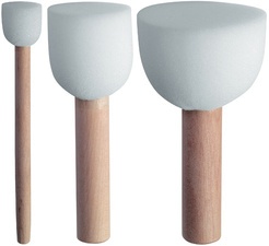 Marabu Schablonierpinsel, 3er Set