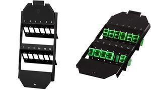 LogiLink Bodentankhalter, 6-fach, für 12 LWL-Adapter