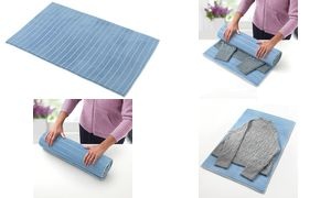 metaltex Wäsche Mikrofasermatte, blau