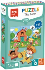 APLI kids Lernpuzzle "The Farm", 24 Teile