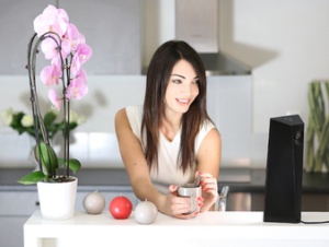 UNiLUX LED-Lichttherapieleuchte Dayvia SLIM STYLE, schwarz