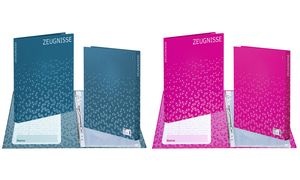 HERMA Zeugnisringbuch, DIN A4, pink