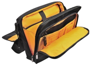 EXACOMPTA Umhängetasche EXACTIVE, Polyester, schwarz