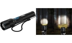 ANSMANN Akku LED-Taschenlampe Adventure TA2500RF, schwarz