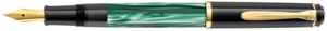 Pelikan Füllhalter M 200, grün marmoriert, Federbreite: M