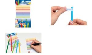 HERMA Stift-Etiketten HOME, 46 x 10 mm, farbig sortiert