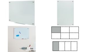 LogiLink Glas-Magnettafel, (B)600 x (H)450 mm, weiß