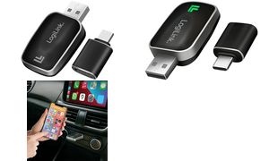 LogiLink BT 5.0 KFZ-Autoadapter, bluetoothfähig, schwarz