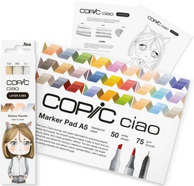COPIC Marker ciao "LAYER & MIX Manga Starter Set", Mellow