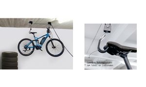 FISCHER Fahrrad-Lift PROFIPLUS, Tragkraft: 57 kg, schwarz