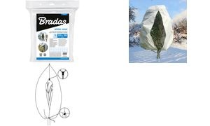 Bradas Winter-Vlieshaube für Pflanzen, 760 mm, weiß