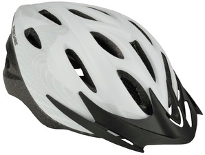 FISCHER Fahrrad-Helm "White Vision", Größe: S/M