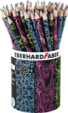 EBERHARD FABER Bleistift NEON, HB, 72er Köcher