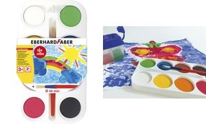 EBERHARD FABER Deckfarbkasten EFA Color, 8 Farben