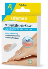 Lifemed Druckstellen-Kissen, hautfarben, 9er