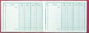EXACOMPTA Geschäftsbuch "Position de compte", 110 x 150 mm