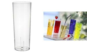 STARPAK Kunststoff-Longdrinkglas PS, 0,3 l, glasklar
