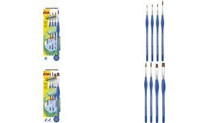 EBERHARD FABER Synthetikhaarpinsel-Set Winner, 4-teilig