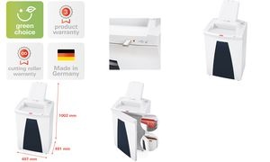 HSM Auto-Feed Aktenvernichter SECURIO AF500, 1,9 x 15 mm