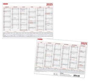 herlitz Tafelkalender 2025, DIN A5