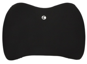 cartrend Lendenkissen, Memory Foam, schwarz
