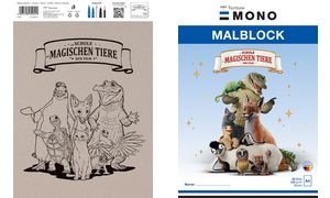 Tombow Malblock "Die Schule der magischen Tiere", DIN A4