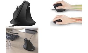 hama Optische Maus "EMC-500", kabelgebunden, schwarz