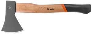 Bradas Universalaxt, Holzstiel, Länge: 390 mm, 1 kg