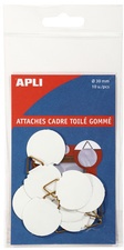 APLI Bildaufhänger, Durchmesser 30 mm, gummiert