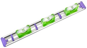 Peggy Perfect Besen- und Gerätehalter, aus Aluminium