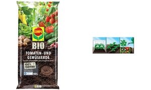 COMPO BIO Tomaten- und Gemüseerde, torffrei, 20 Liter
