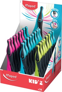 Maped Zirkel Kid'z mit Adapterring, 24er Display