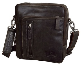 PRIDE&SOUL Umhängetasche "WRETCH", aus Leder, braun