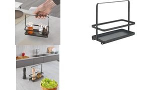 metaltex Menage Tokyo LAVA, mit Tragegriff, matt-schwarz