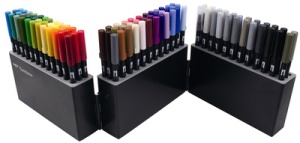 Tombow Doppelfasermaler "ABT DUAL BRUSH PEN",108er Stiftebox