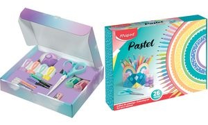 Maped Zeichenset Pastel KIDS, 26-teilig, in Geschenkbox