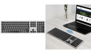 LogiLink BT 5.0 Multi-Device-Tastatur, bluetoothfähig