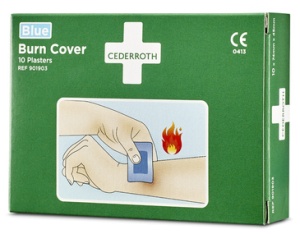 CEDERROTH Verbrennungspflaster "Burn Cover", 74 x 45 mm