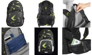 coocazoo Schulrucksack PORTER Lime Flash