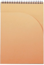 RHODIA Spiralnotizblock Notepad, DIN A4, kariert, schwarz