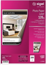 sigel Foto-Papier, DIN A3, 135 g/qm, 2-seitig glossy