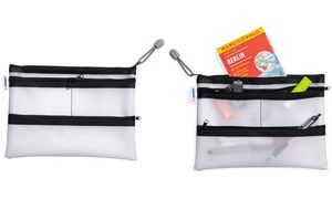 HERMA Reißverschlusstasche "Multibag", DIN A5, schwarz