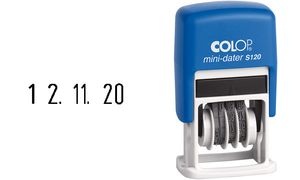 COLOP Datumstempel Mini Dater S120 SD, Monate in Zahlen