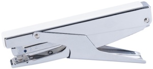 pavo Heftzange, Heftleistung: 16 Blatt, silber / weiß